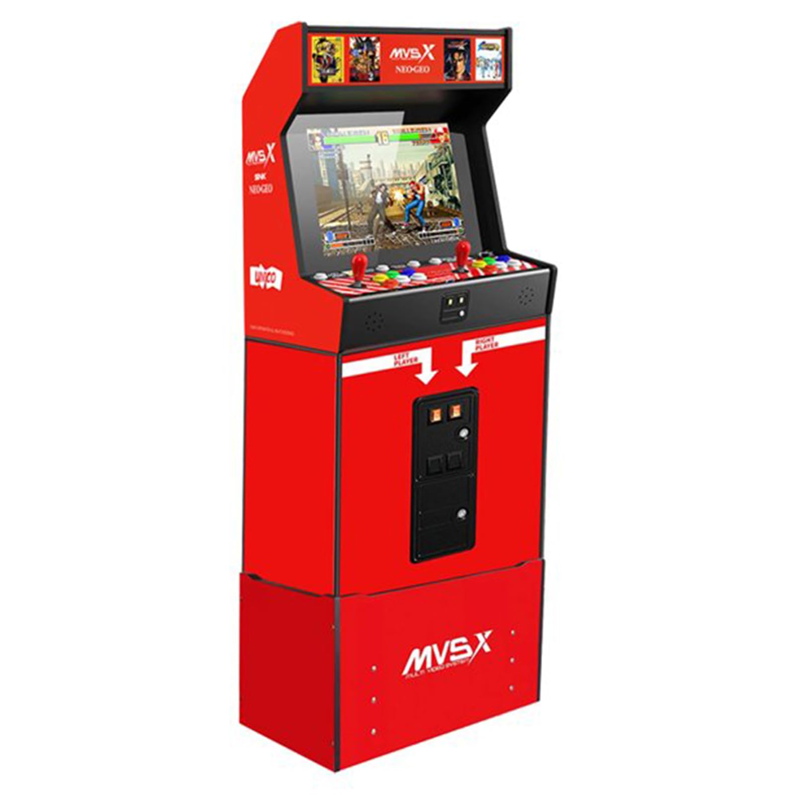 Amazon.com: UNICO MVSX Home Arcade with Base & Riser, Pre-Loaded