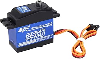 Amazon | 連続回転デジタルサーボ、 25KG高トルクサーボモーター Rc