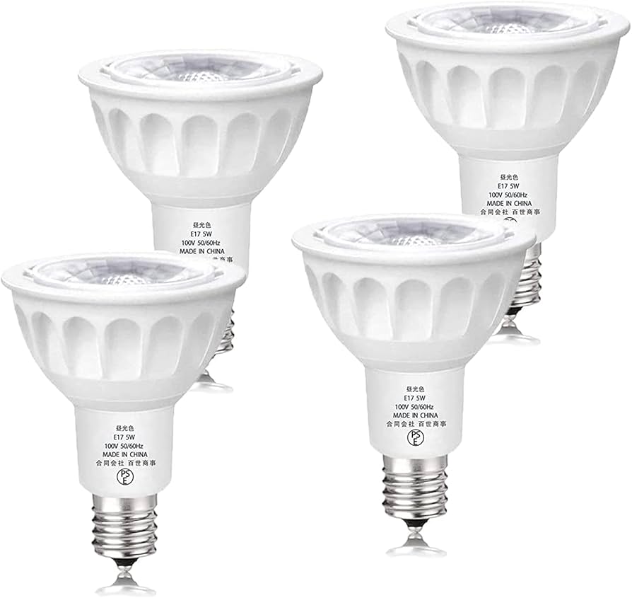 Amazon | ZSSXOLED E17 LEDスポットライト E17口金 5W LED E17電球 50W