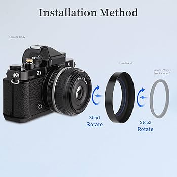 Amazon | Haoge メタルレンズフード、Nikon NIKKOR Z 40mm f/2、Z 28mm