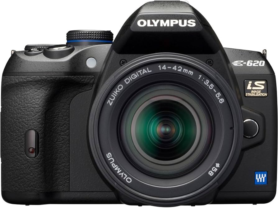 Amazon.com : OM SYSTEM OLYMPUS Evolt E620 12.3MP DSLR with IS, 2.7