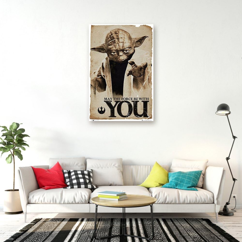 Amazon.co.jp: スターウォーズ - ヨーダ 「May The Force Be With You