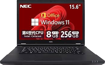 Amazon.co.jp: 【整備済み品】 NEC ノートパソコン 第6世代CPU MS