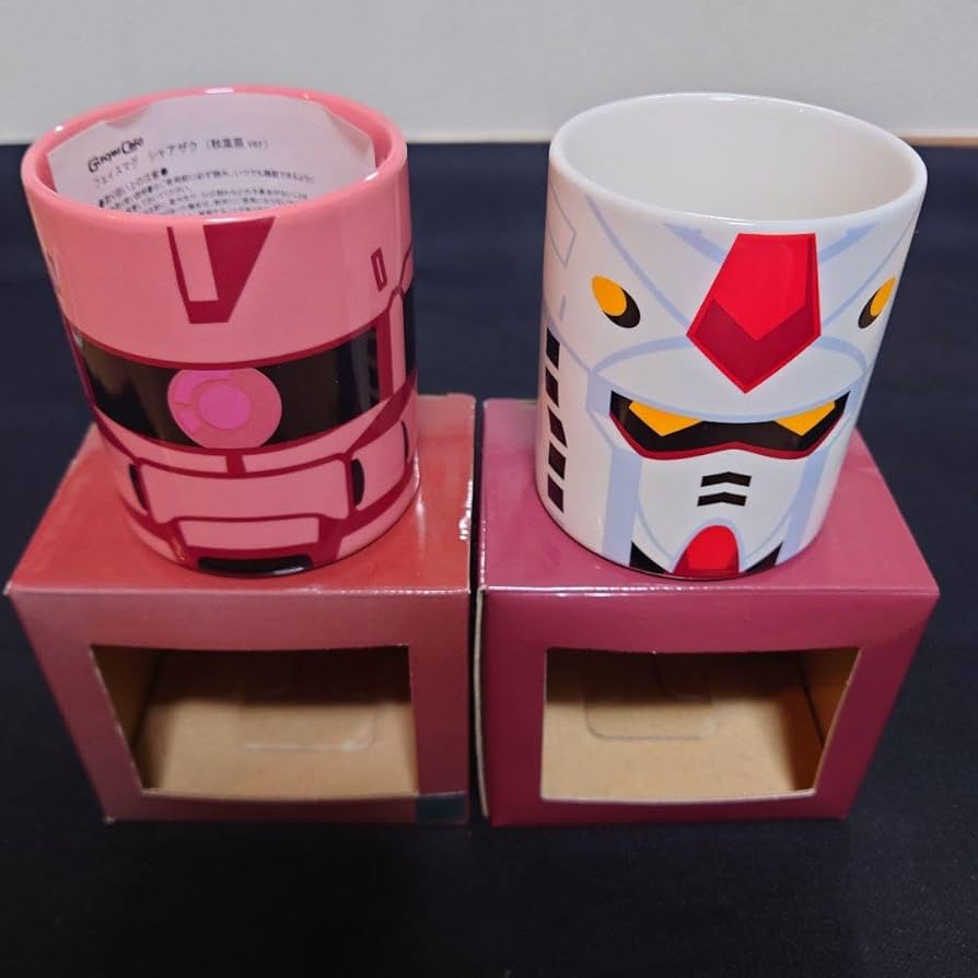 Amazon.co.jp: カフェ 秋葉原 フェイスマグ マグカップ シャア専用ザク