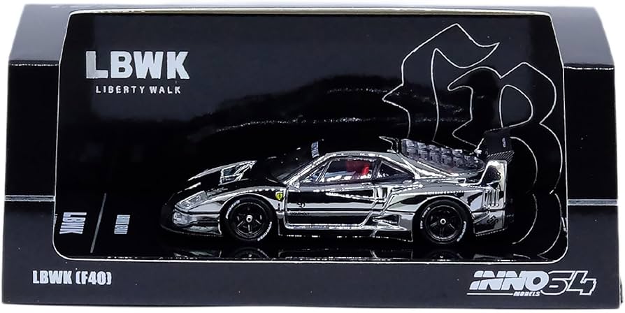 Amazon.co.jp: Inno Models LBWK (リバティウォーク) F40 クロム