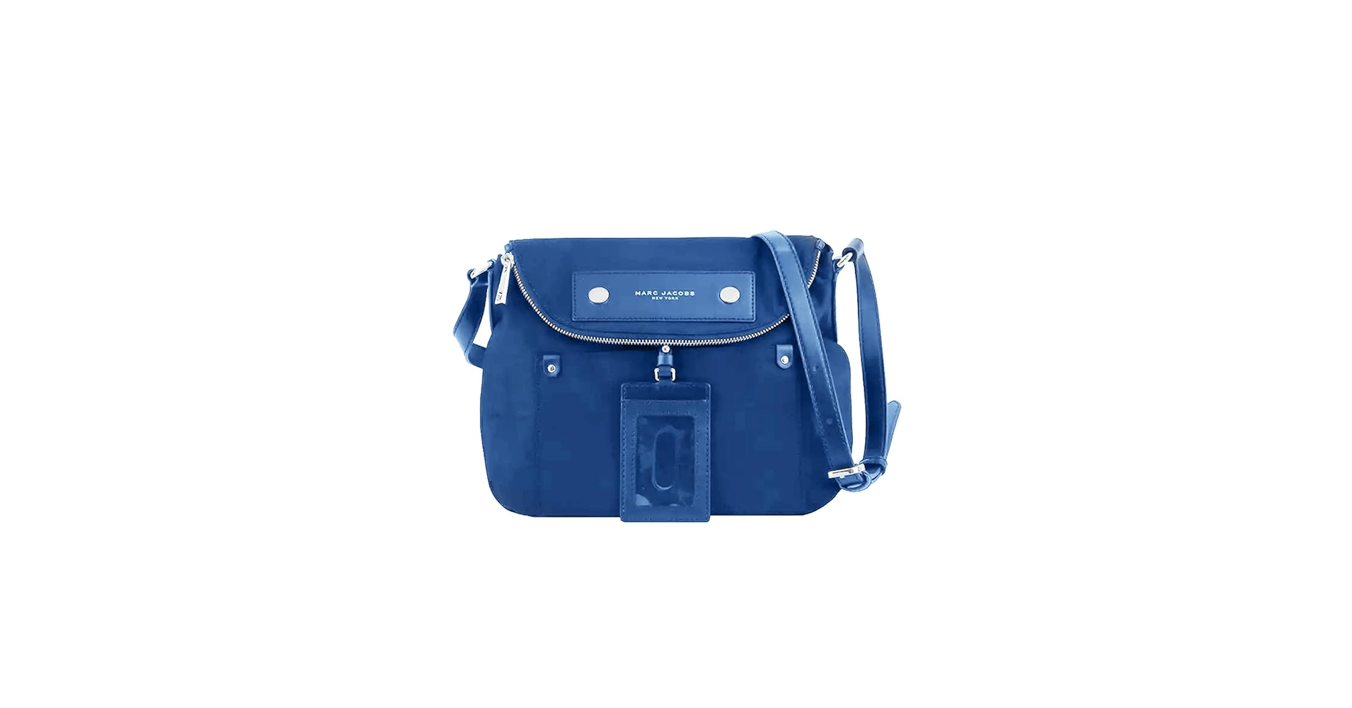 Marc Jacobs Preppy Natasha Nylon Crossbody Bag (Azure Blue