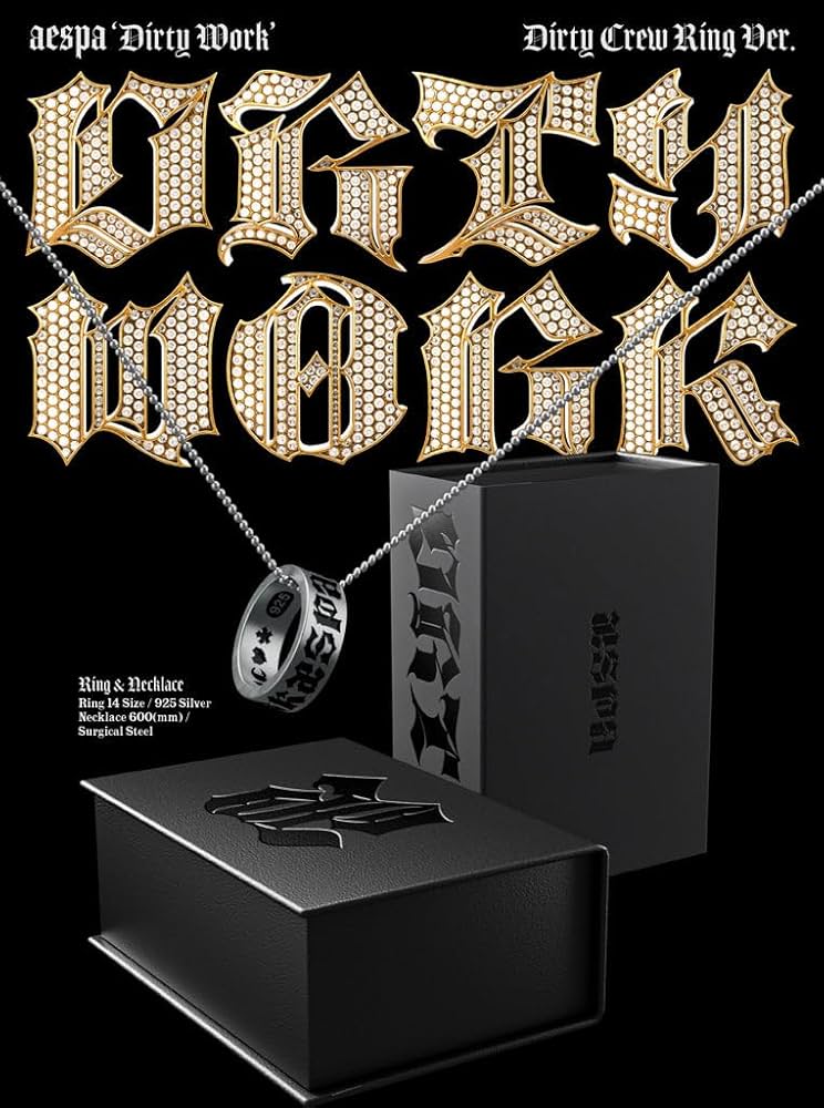 Amazon.co.jp: エスパ aespa Dirty Work [Dirty Crew Ring Ver