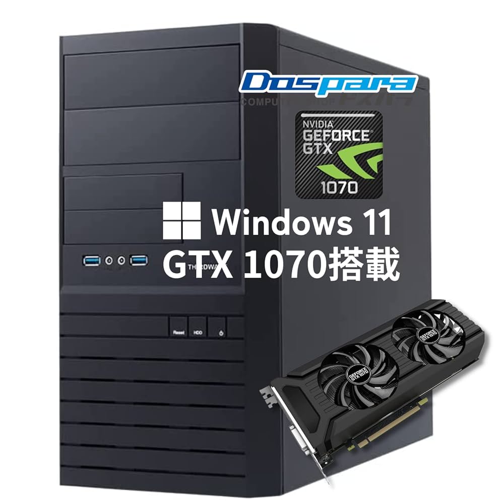 Diginnos デスクトップPC i3 8100 8GB Win11 ドスパラ Diginnos