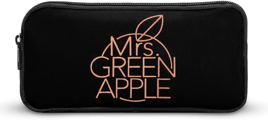 Amazon.co.jp: ミセス・グリーン・アップル ペンケース 文房具 収納 ふ