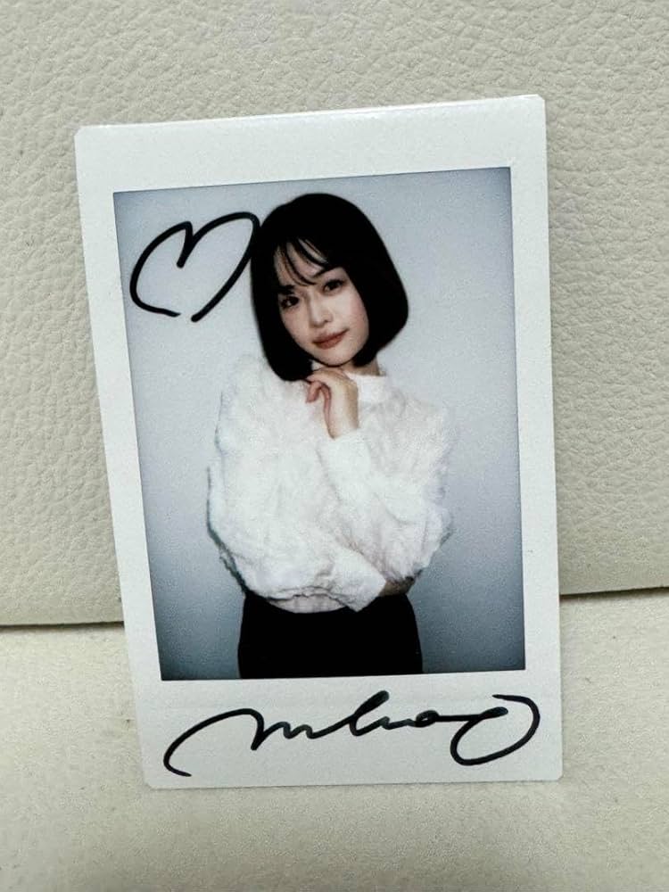 ME:I 高見文寧 直筆サイン入りチェキ 【公式通販】