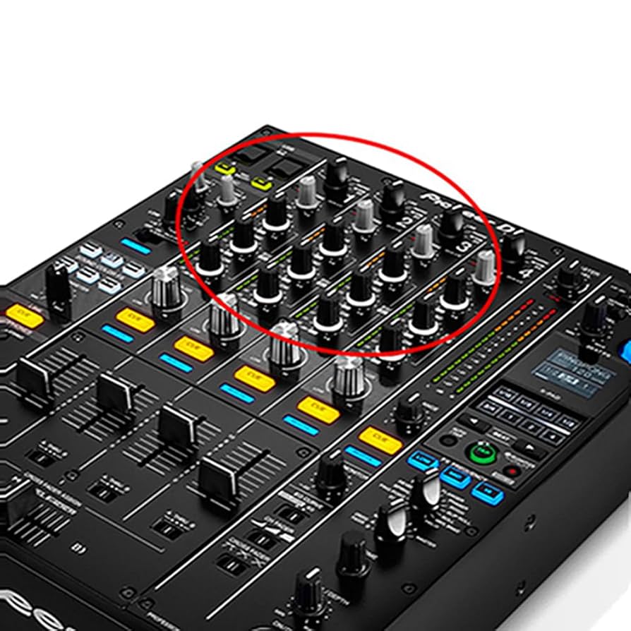 DJM-250mk2 フェーダーノブ変更済み DJM-250mk2 フェーダーノブ変更