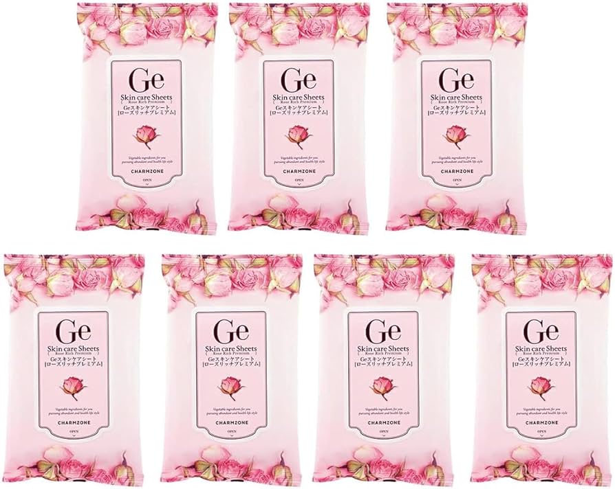 Amazon | チャームゾーン Geスキンケアシート ローズリッチプレミアム