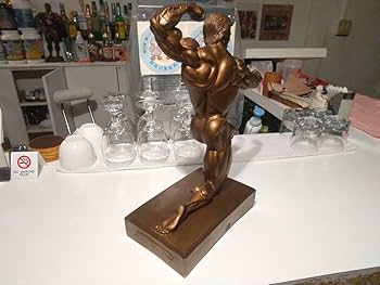 Amazon.co.jp: 選手権大会 ベストポーズ 優勝 ボディビル トロフィー