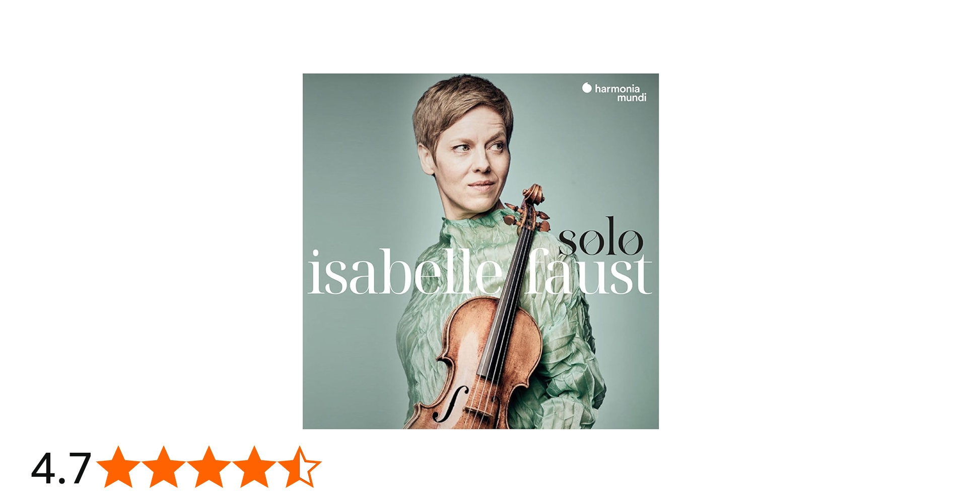 Amazon | ソロ / イザベル・ファウスト (SOLO / Isabelle Faust) [CD