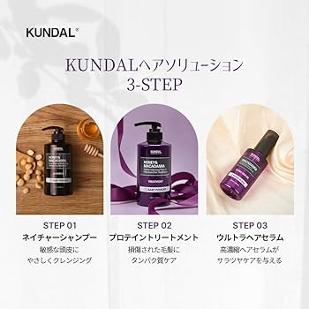 Amazon | 【KUNDAL/クンダル】トリートメント 500ml(ボトル) #アンバー