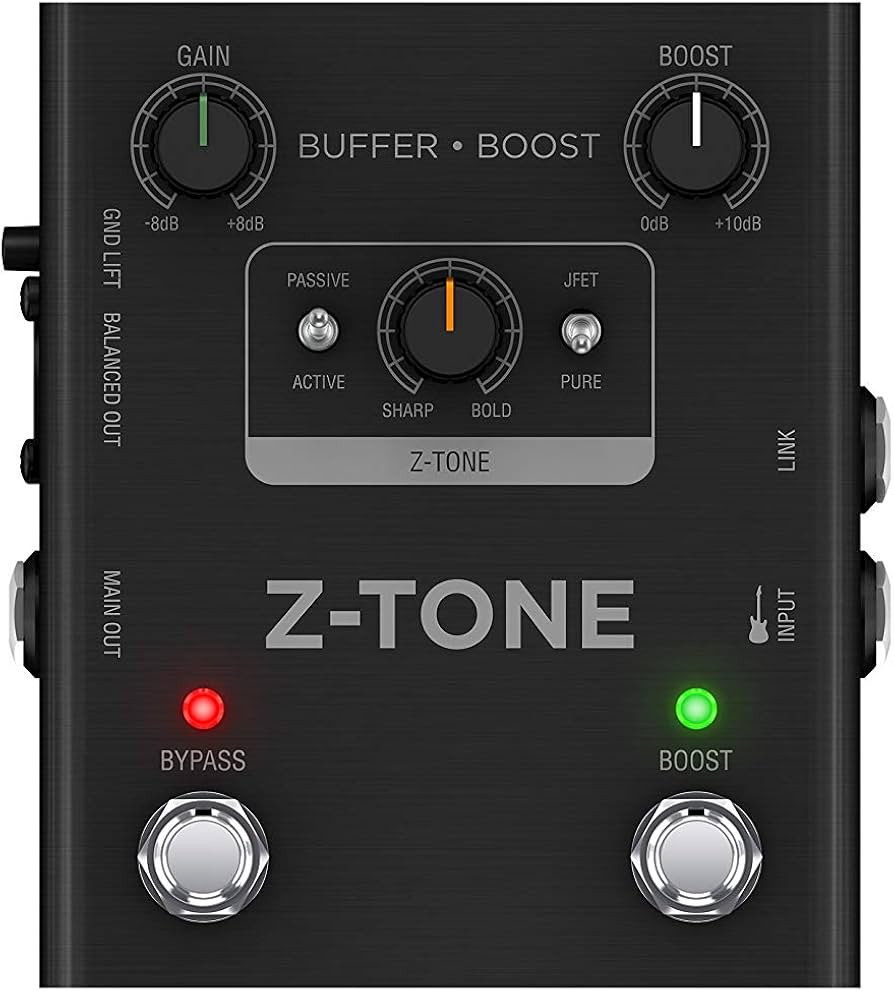 Amazon.co.jp: IK Multimedia Z-TONE Buffer Boost プリアンプ/DI