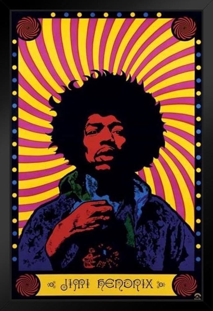 Amazon.co.jp: Pyramid America ジミ・ヘンドリックス サイケデリック