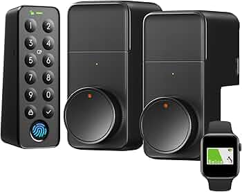 Amazon.co.jp: 【1ドア2ロック】SwitchBot ロックプロ 指紋認証パッド