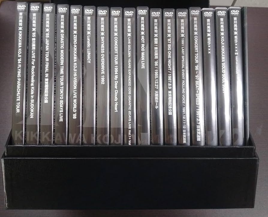 Amazon.co.jp: KIKKAWA KOJI 25th ANNIVERSARY LIVE FILM COLLECTION