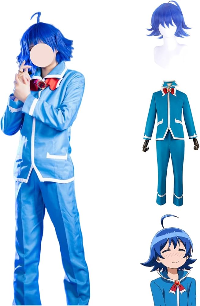 Amazon.co.jp: 鈴木入間 コスプレ衣装 ウィッグ 魔入りました!入間くん