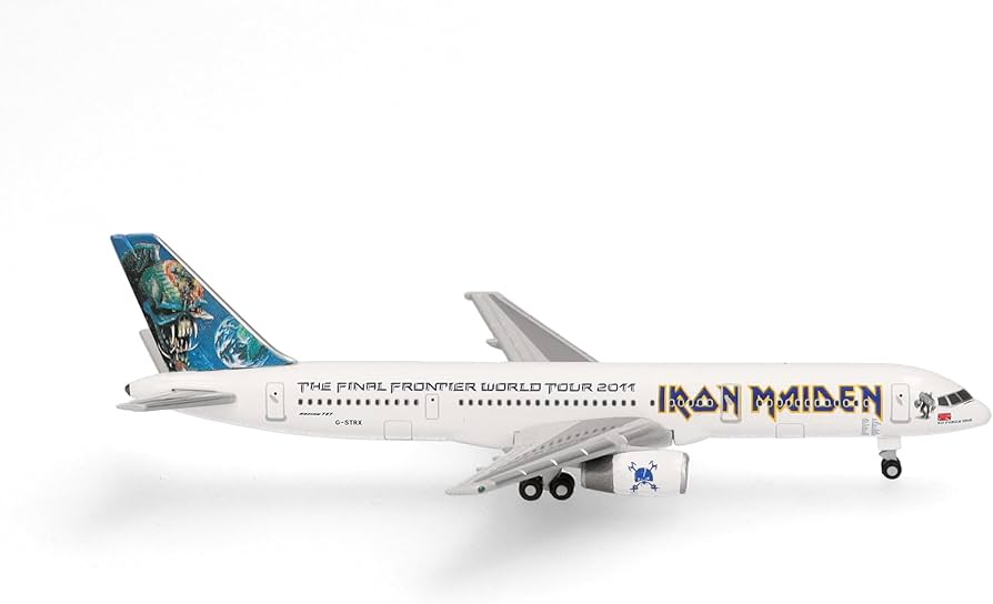 herpa - Iron Maiden (Astraeus) Boeing 757-200 