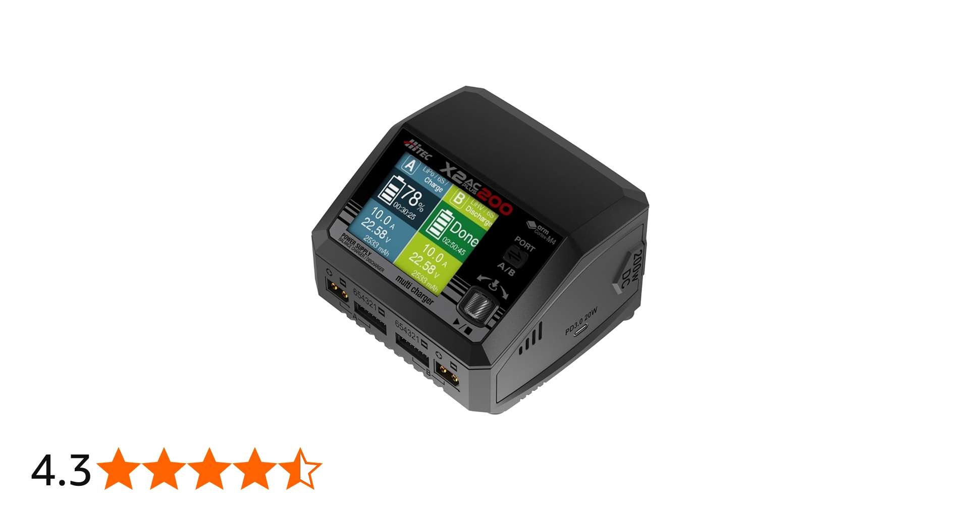 Amazon | ハイテック マルチチャージャー X2 ACプラス200 充電ケーブル