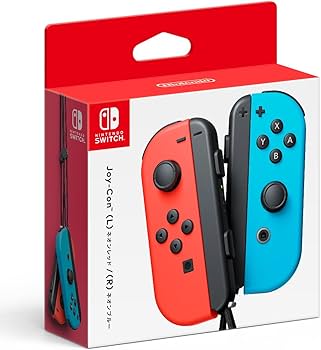 Amazon.com: Nintendo Joy-Con (L/R) - Neon Red/Neon Blue (Renewed