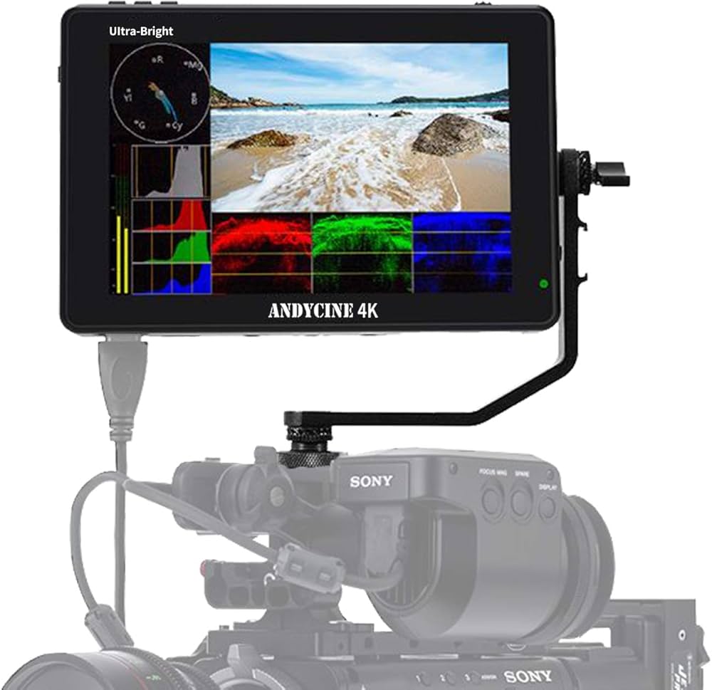 Amazon | ANDYCINE C7 フィールドカメラモニター 撮影外部モニター