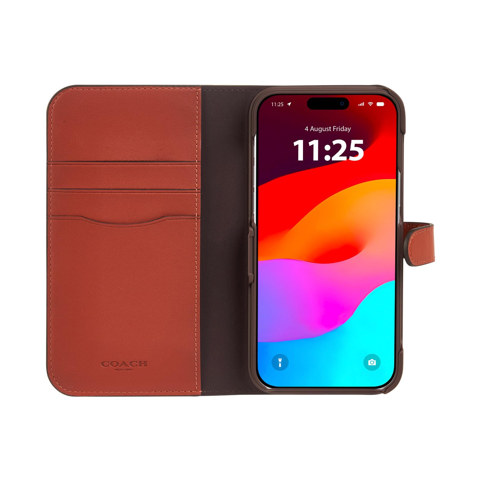 Amazon.co.jp: [Coach] iPhone 15 Pro Max ケース 手帳型 Folio Case