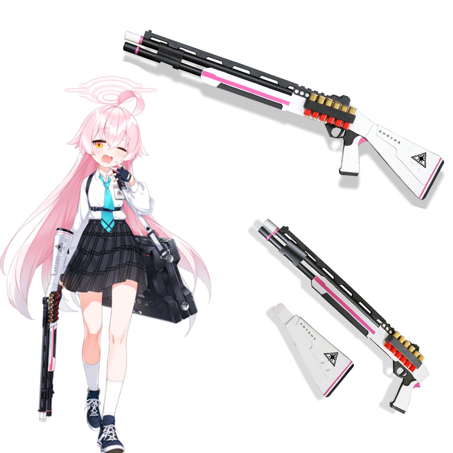 Amazon.co.jp: 小鳥遊ホシノ コスプレ道具 武器 全長110cm 完成度高い