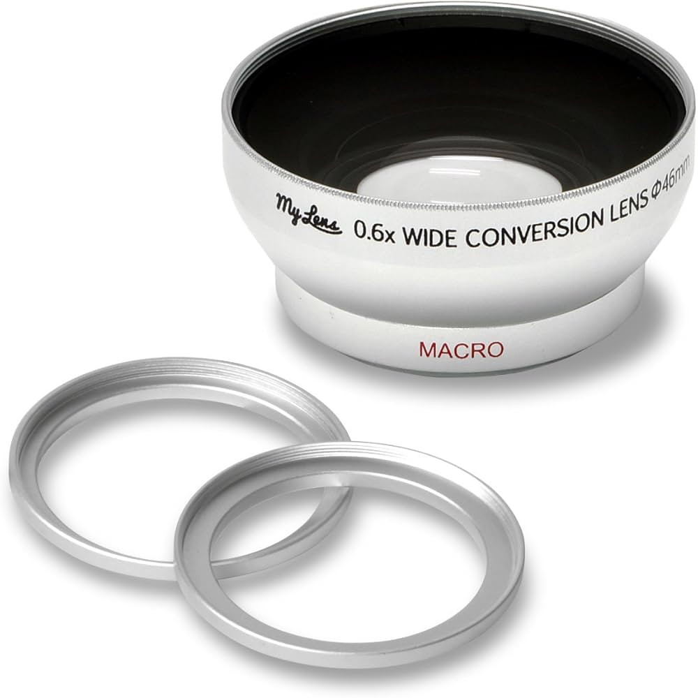Amazon | My Lens (マイ レンズ) ビデオカメラ用 広角 0.6倍 薄型