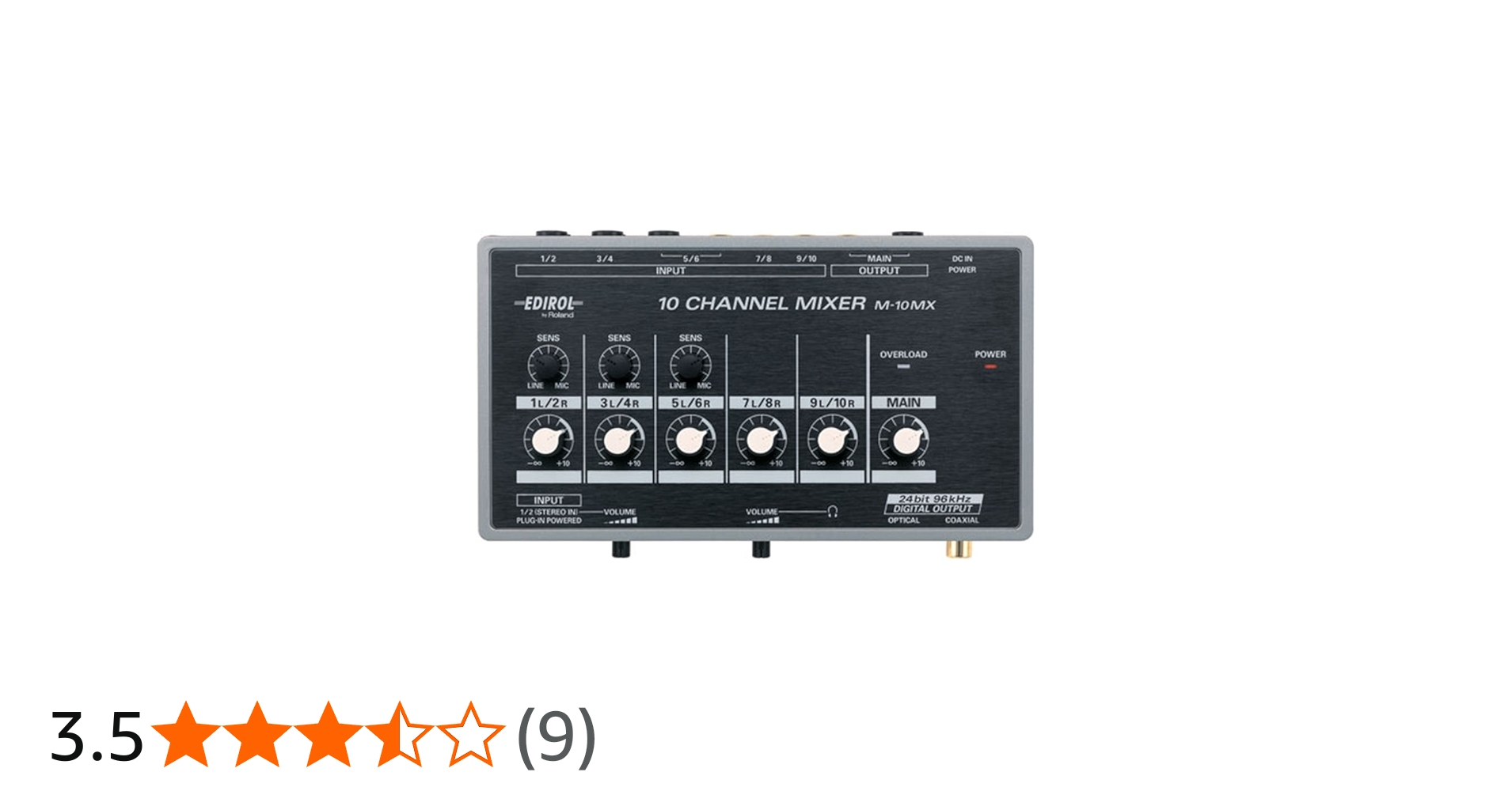 Amazon | Roland 10チャンネル・ステレオ・ミキサー M-10MX | ミキサー