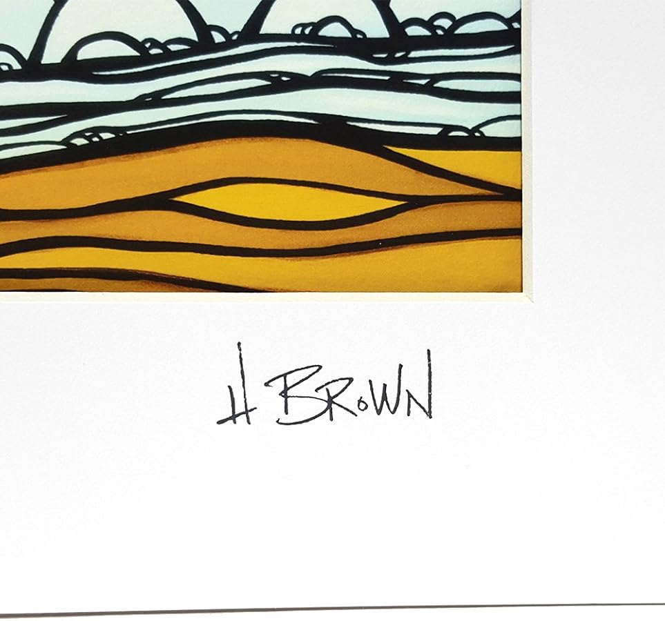 Amazon.co.jp: (ヘザーブラウン)HEATHER BROWN ART PRINT W35.0×H28