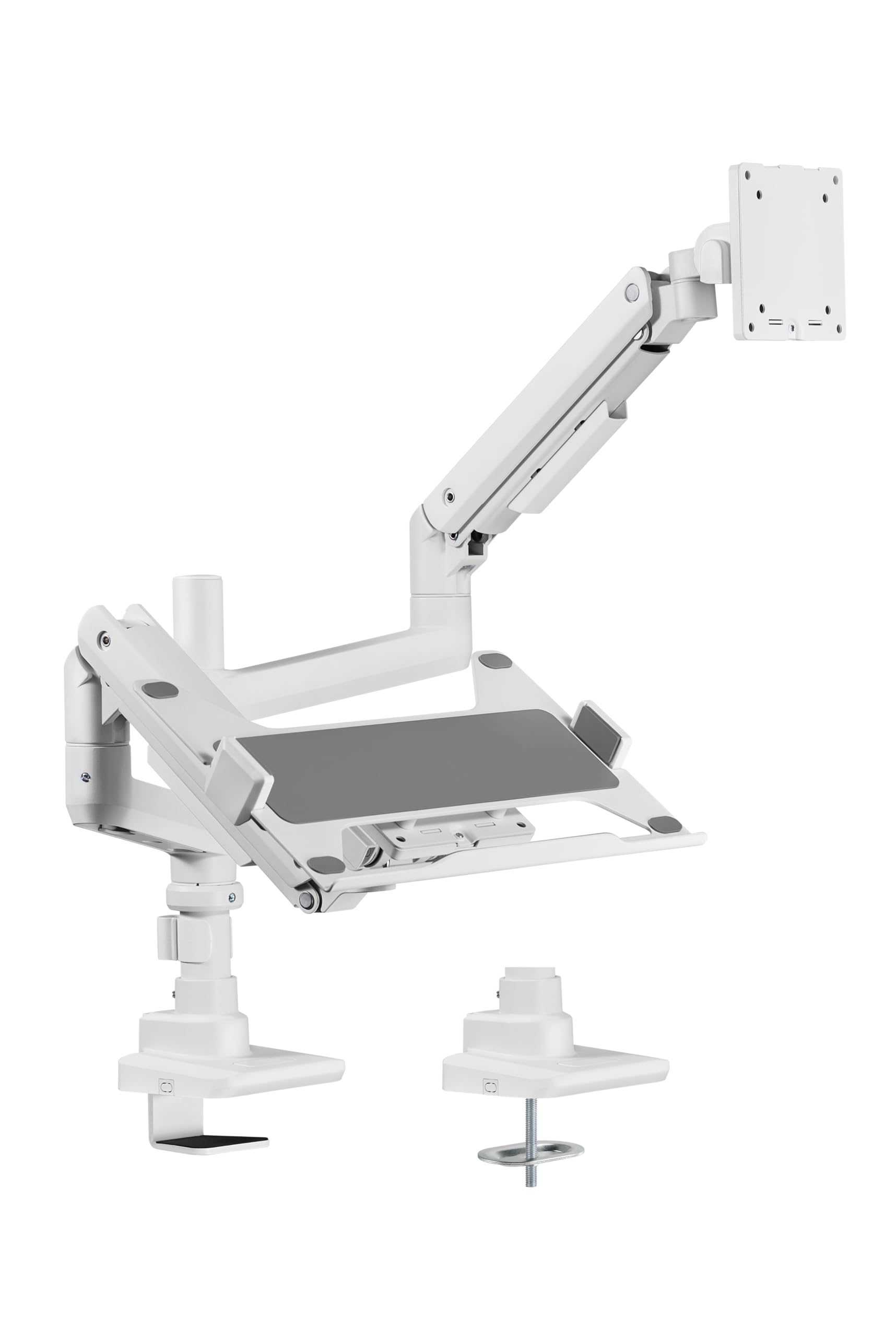 Amazon.co.jp: Alterzone モニターアーム 49インチ対応 ポール固定式