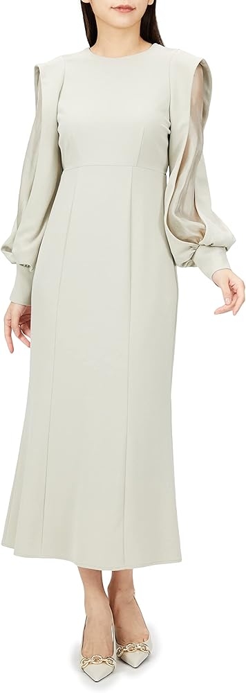 Amazon.co.jp: [SNIDEL] レディライクミディワンピ SWFO224087