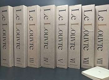 Amazon.co.jp: 大型図録「Le Louvre ルーヴルとパリの美術」全8巻 函付