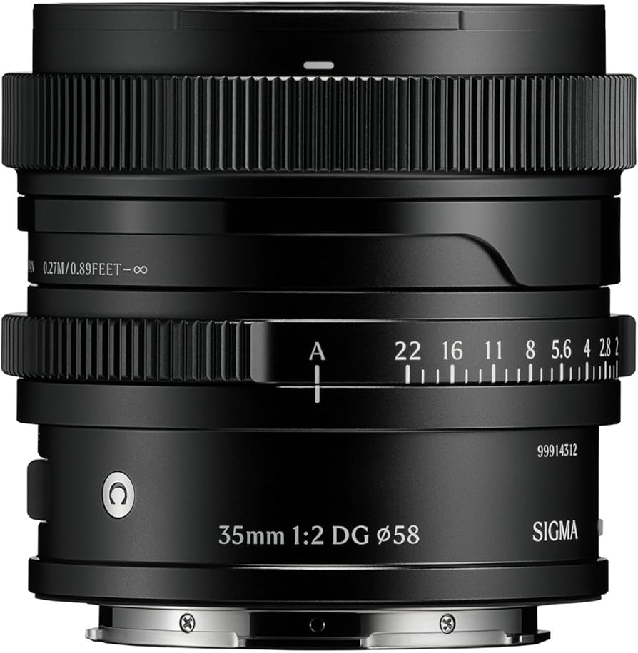 Amazon.com : Sigma 35mm F2 DG (Black) | Contemporary for L Mount