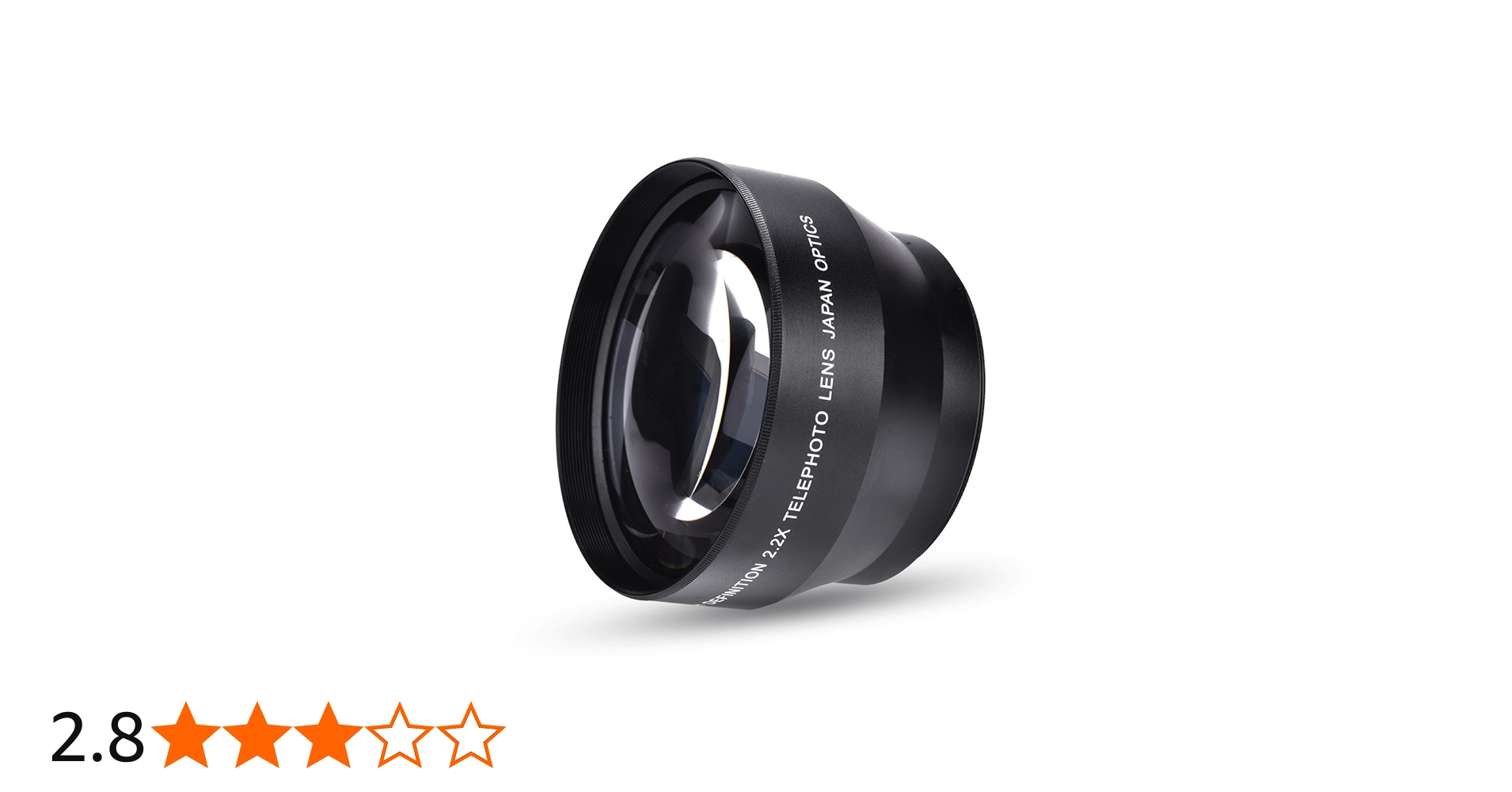 Amazon.co.jp: 2.2Xレンズ 67mm ユニバーサル テレコンバーター 望遠