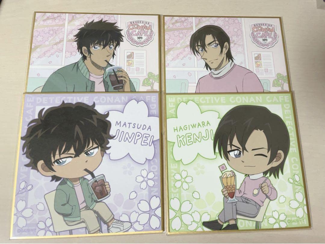 Amazon | 松田陣平 萩原研二 色紙セット | 色紙 | 文房具・オフィス用品