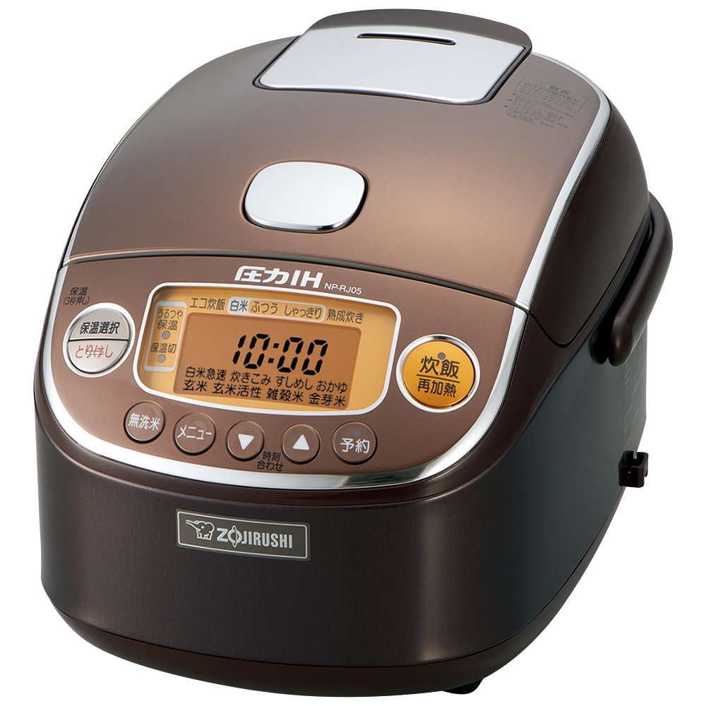 Amazon | 象印 炊飯器 圧力IH式 3合 NP-RJ05-TA | 象印マホービン