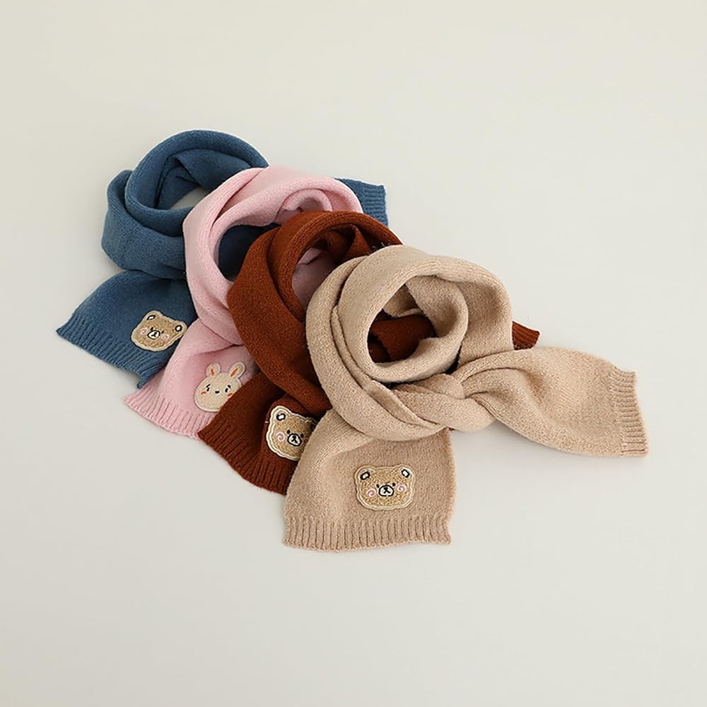 Zksbdxz Scarf,Baby Winter Scarf Cartoon Neck Windproof Winter