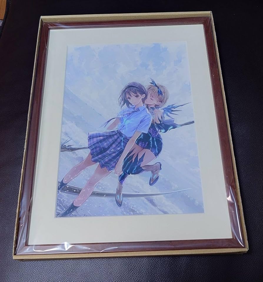 Amazon.co.jp: BLUE REFLECTION 帝 電撃屋 複製原画 ブルー