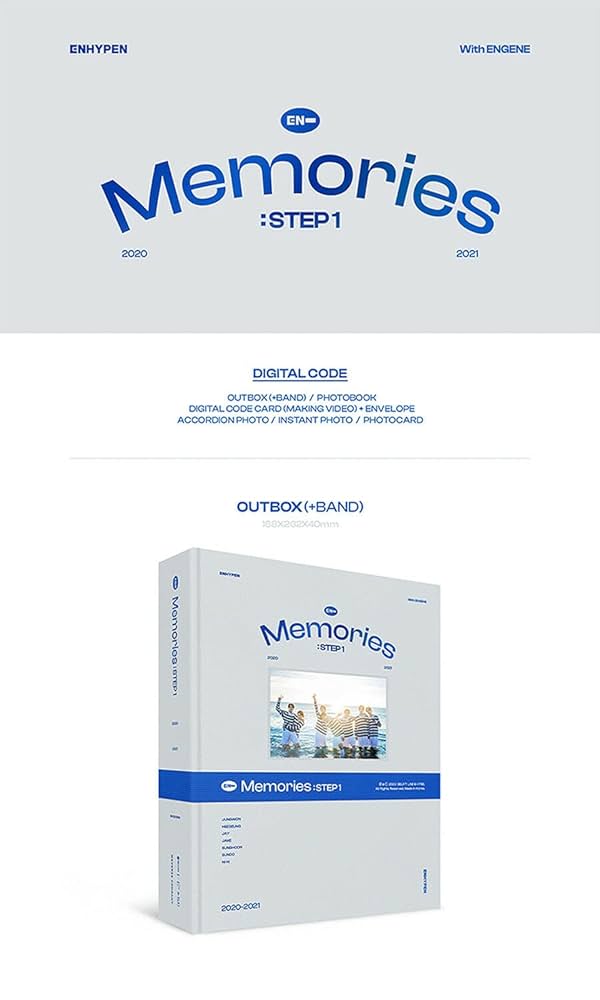 Amazon.com: ENHYPEN [ MEMORIES : STEP 1 ] ( DIGITAL CODE ) ( Incl