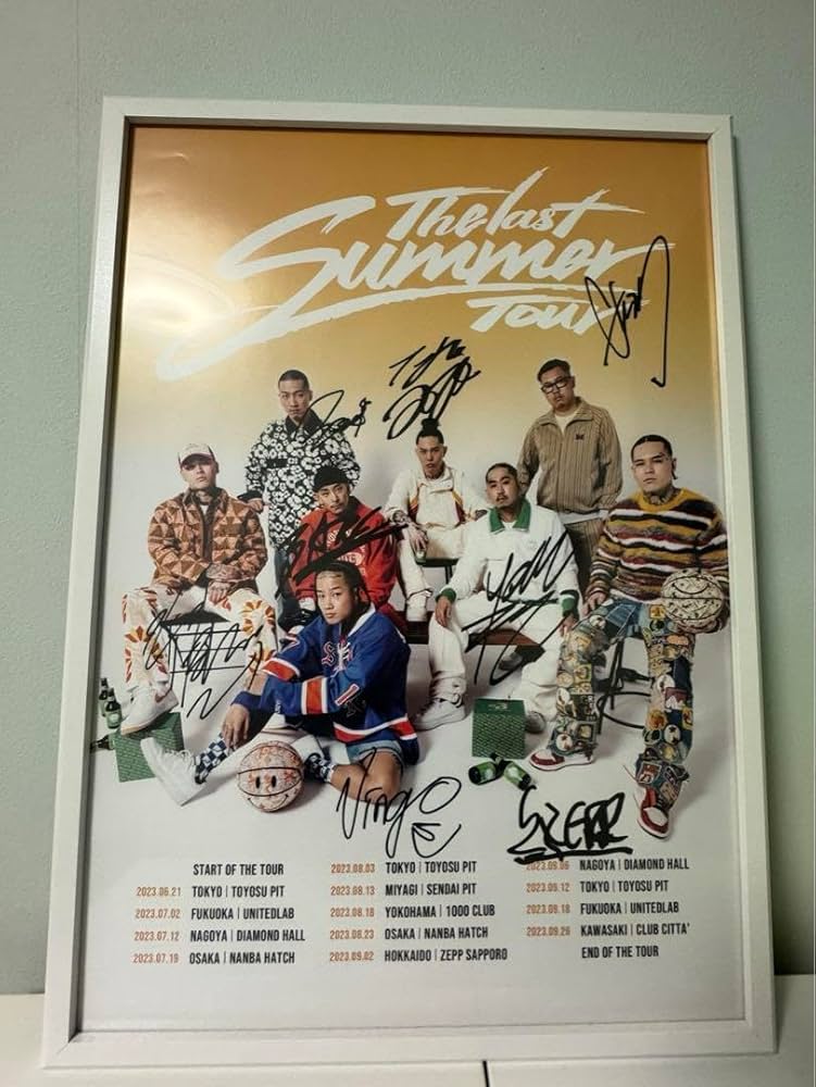 Amazon.co.jp: BAD HOP サイン ポスター 直筆 : ホビー