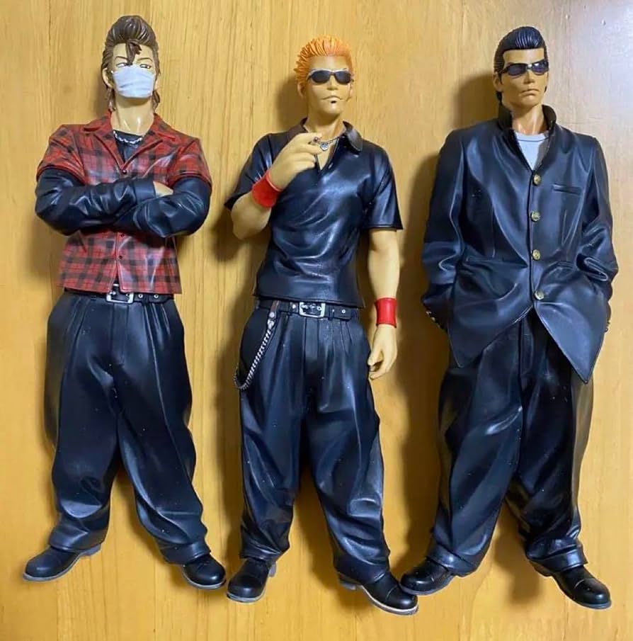 Amazon.co.jp: クローズ ワースト フィギュア 海老塚三人衆 桐島ヒロミ