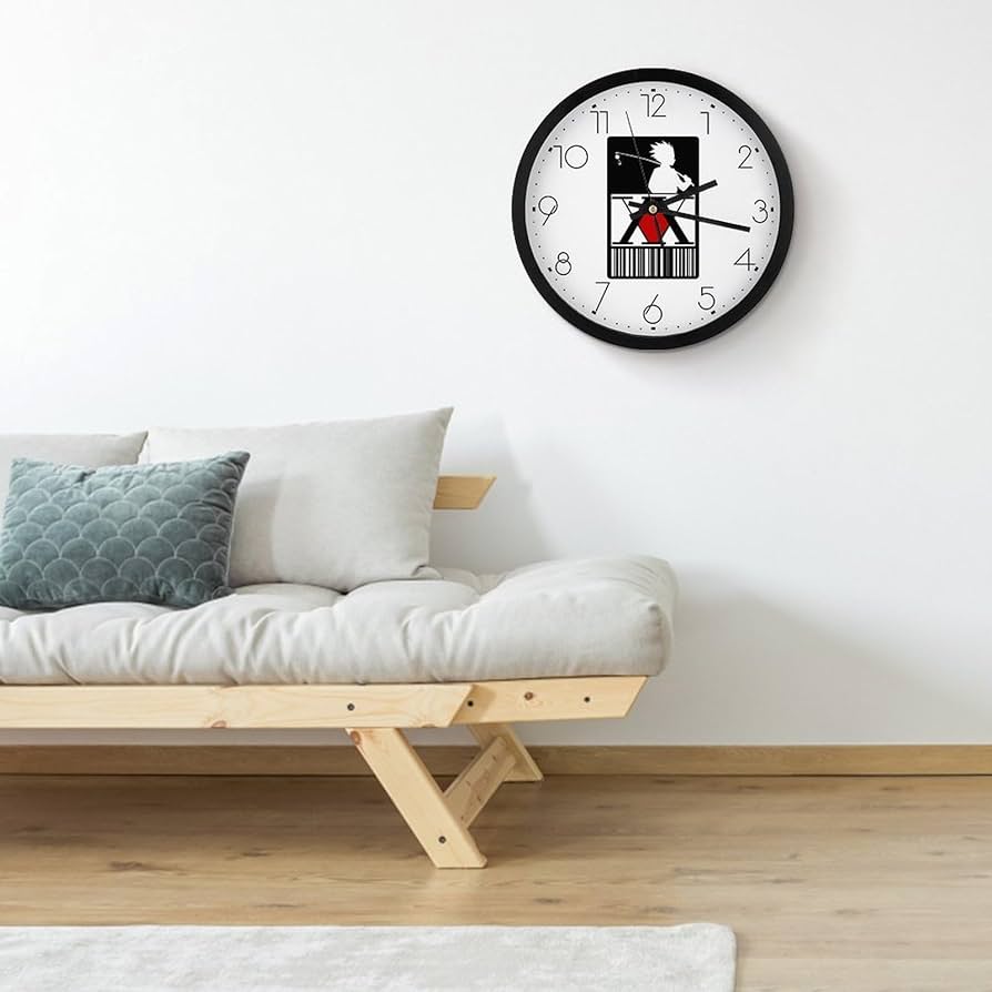 Amazon.co.jp: 掛け時計 ハンターハンター キルア 時計 置き時計