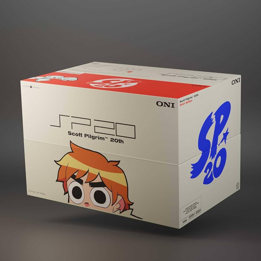 Amazon.com: Scott Pilgrim 20th Anniversary Color Hardcover Box Set