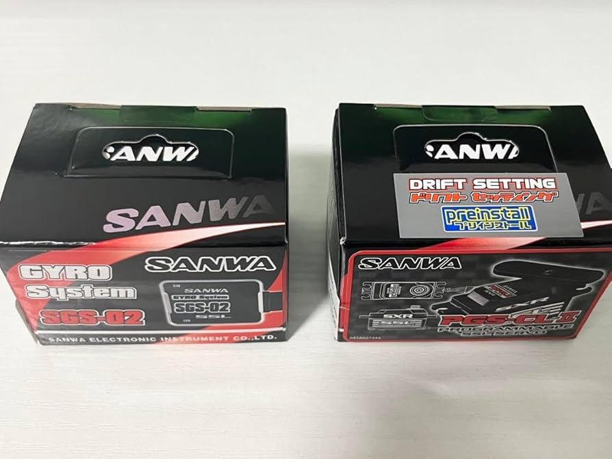 Amazon | サンワ サーボ PGS-CLII PGS-CL2 ジャイロ SGS-02 | ラジコン