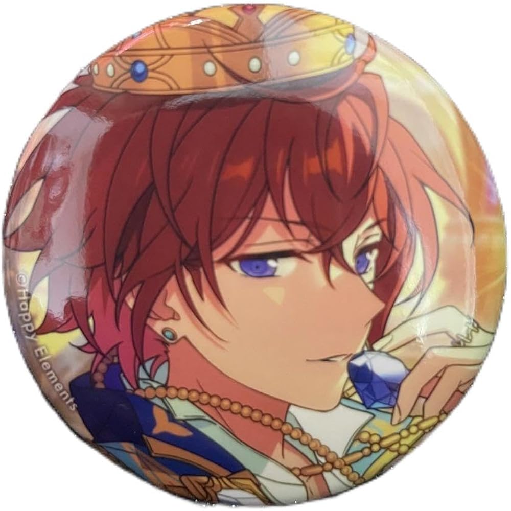 あんさんぶるスターズ!! ハート缶バッジ 返礼祭 朱桜司 50かん Amazon