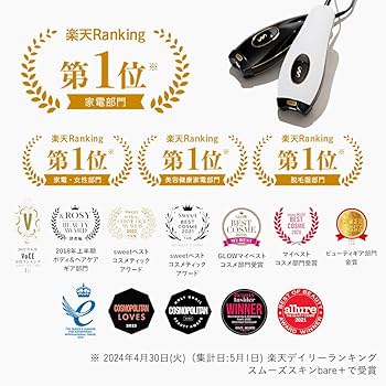 Amazon | スムーズスキン pure fit 脱毛器 レディース メンズ 家庭用